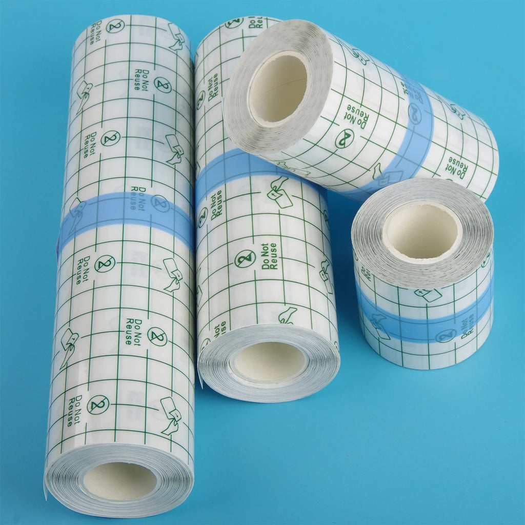 5M Waterproof PU Film for Tattoo Aftercare Protective Skin Healing Bandages Tape Medicinal Wound Dressing Medical Adhesive Tape