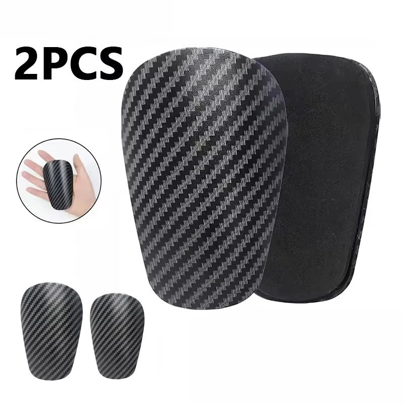 2Pcs Lightweight Mini Soccer Shin Guards for Teenagers and Adults Breathable Football Leg Protective Gear