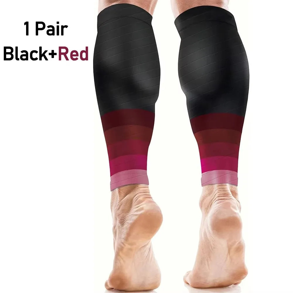 Calf Compression Sleeves Compression Sports Socks Long Pressure Stockings Leg Compression Sleeve Calf Support Assists Leggings