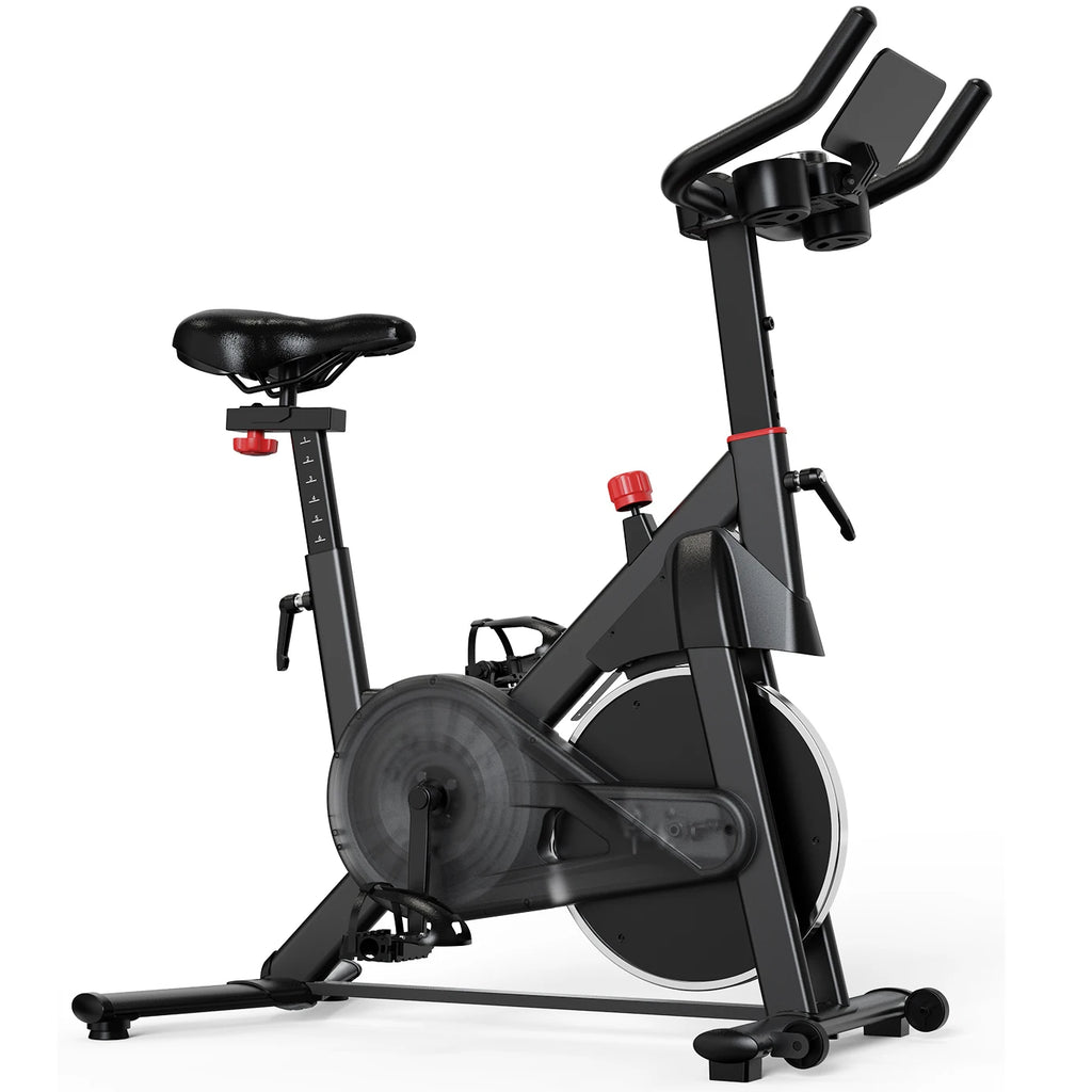 Superun Exercise Bike, 32-Level Magnetic Resistance Stationary Bikes for Home, Low Noise Workout Cycling Bike for Home