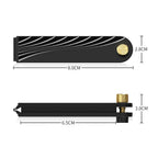 Miwayer Premium Neoprene Guitar Mute | 360° Fretboard Dampening | Silent Practice Pad w/Anti-Scratch Base Plate