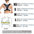 1PCS Updated Posture Corrector For Men Women-Adjustable Upper Back Brace For Clavicle Support & Providing Pain For Back,Shoulder
