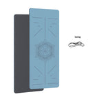 Anti-slip yoga MATS, Pilates fitness MATS, eco-friendly, women's yoga MATS, and exercise MATS suitable for home workouts