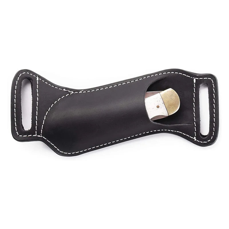 Leather Folding Knife Sheath for Belts Knife Cover Knife Storage Pouch Knife Protective Case Multitool Pouch Knife Pouch