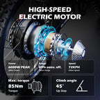 EKXBIKE TX1 Electric Bicycle 6000W Brushless Gearless Motors 60V30AH Lithium Battery Speed 80Kmh Adult Off Road MTB Ebike