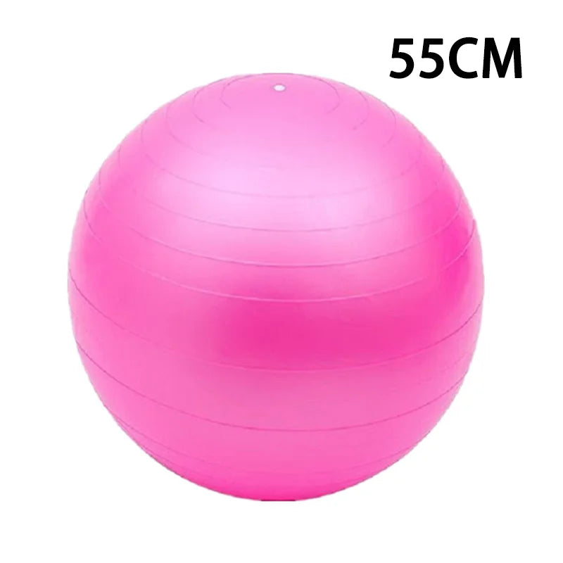 Exercise Yoga Ball Yoga Balance Stability Swiss Ball Support Up to 200 lbs Suitable for Office Home Work Gym