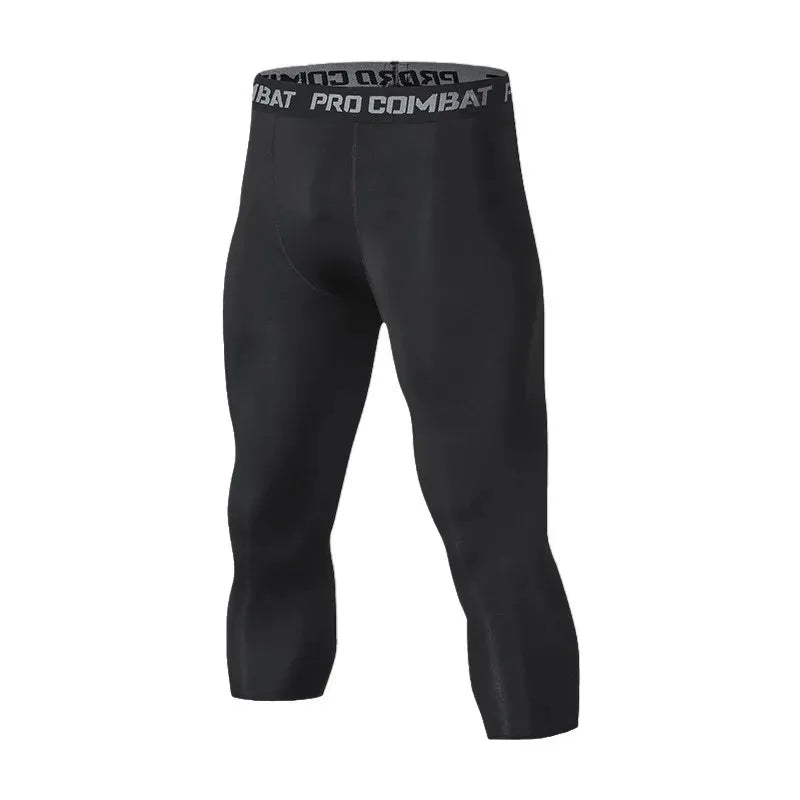 2026 Men's Workout Shorts Running Tights Gym Leggings Tights for Men Yoga Pants Compression Exercise Pant for Men Cycling Tights