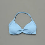 Sports Strappy Bra Yoga Underwear Women Gym Top Running Exercise Backless Bra High Support Active Wear Fitness Workout Halter