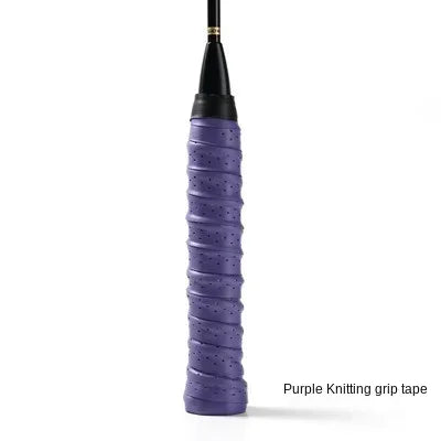 Racket Grip Tennis Handle Leather Wrap Premium Perforated Anti-slip Tennis Overgrip for Rackets Thickened Non-slip for Badminton