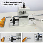 Professional Golf Shaft Puller and Clubhead Remover | CNC Aluminum Alloy Club Repair Tool for Graphite & Steel Shafts