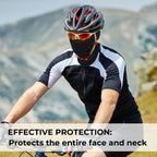 Cycling Mask Bicycle Full Face Cover Motorcycle Face Mask UV Protection Breathable Cool Universal Sports Scarf Outdoor Equipment