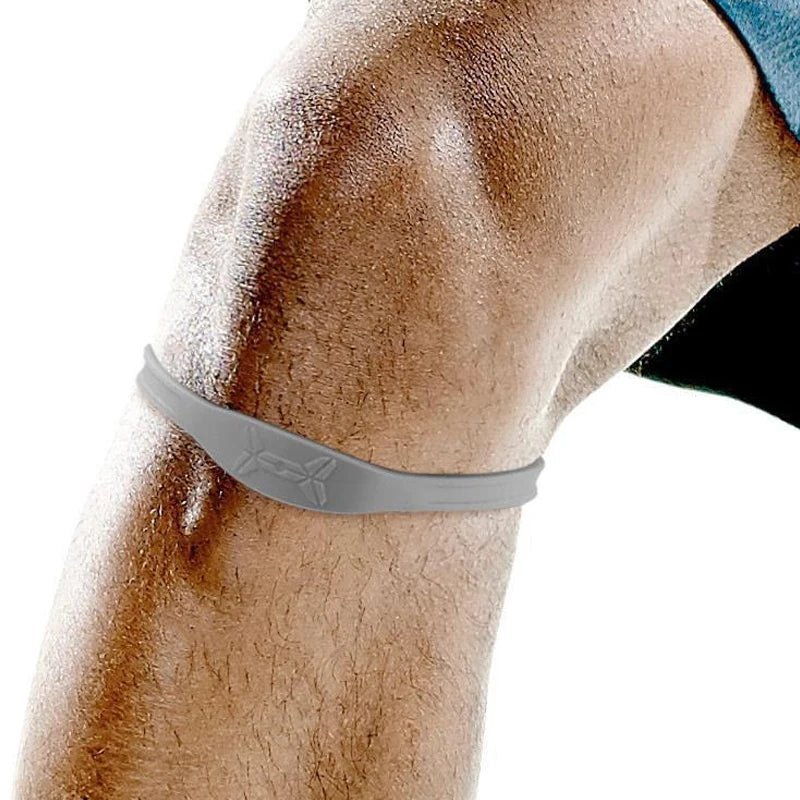 Basketball Kneepad Breathable Silicone Shock-Absorbing Sports Fitness Knee Protector Patella Belt Fixed Patellar Support