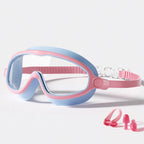 Swim Goggles, Waterproof Anti-Fog Anti-UV Wide View Swimming Goggles for Kids 3-14