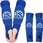 Girls Volleyball Arm Sleeves, 1 Pair Padded Volleyball Passing Sleeves with Foam Protection, Volley Ball Arm Protector for Youth