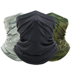 Summer Tactical Bandana Camo Breathable Cycling Hunting Face Mask Running Hiking Skiing Sports Neck Gaiter Scarf Bicycle Men