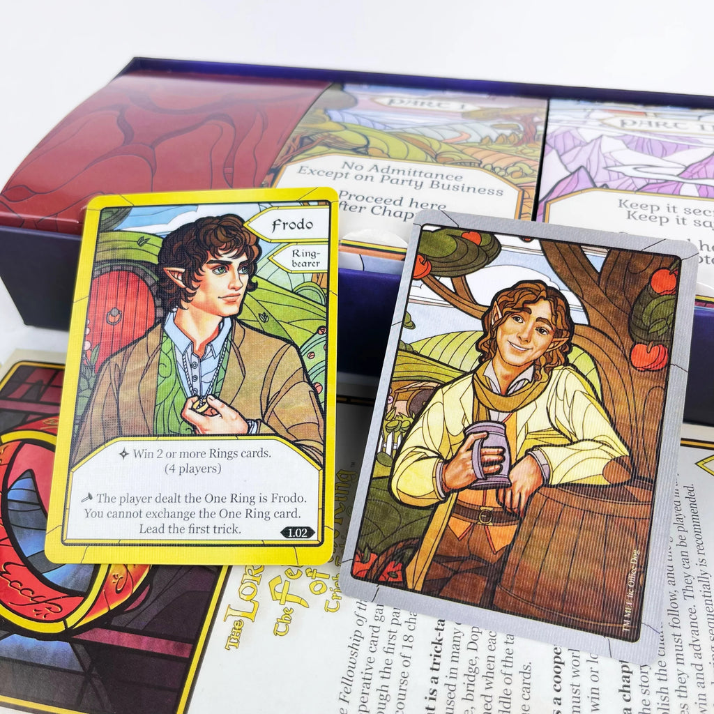 The Fellowship of the Ring Trick-Taking Game - Cooperative Card Game for 1-4 Adults (Ages 14+), 20-Minute Playing Time