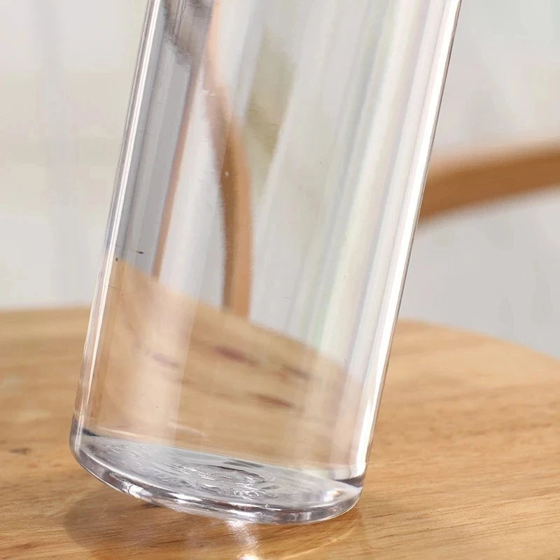 DIY Sports Water Bottles Portable 550ML Personalized Outdoor Safety Plastic Drinking Juice Cup Men Use For Gift Free Customized