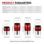 Datyson 1.25' Telescope Eyepiece 4mm 10mm 16mm 20mm Optional- FMC Coated Huygens Eyepieces for Planetary & Deep Sky Observation