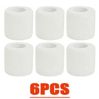 3/6/12/24/30Pcs White First Aid Self Adhesive Cohesive Elasticity Bandages Sports Tape for Wrist Ankle Sprains & Swelling