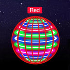 Auto Spinning LED UFO Flying Ball Floating Magic Flying Orb Outdoor Sports Toy Children Birthday Gift