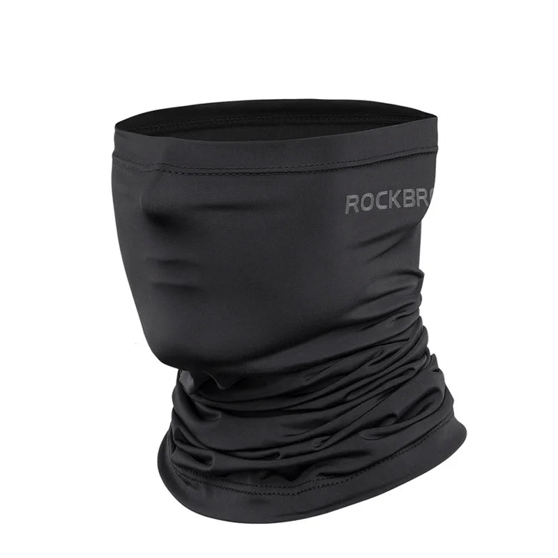 ROCKBROS Quick-Dry Cycling Face Mask Scarf Sun Protection Cycling Headwear Outdoor Sports Face Cover Breathable Bicycle Bandana