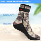3mm Neoprene Water Socks Diving Sock Anti-Slip Wetsuit Shoes Footwear Fin Sand Proof Beach Volleyball Swim Outdoor Water Sports