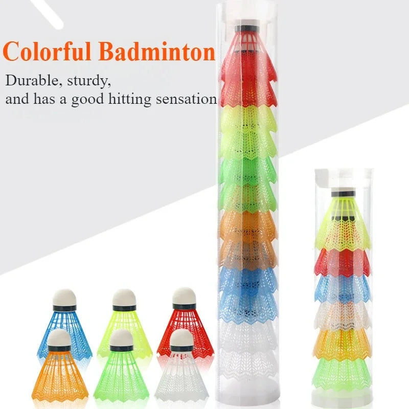 12 Pcs/Set Colorful Shuttlecocks Badminton Foam Balls Leisure Sport Games