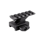 5-Slot QD Scope Riser Mount High Profile Red Dot Sight Base Adapter for 20mm Picatinny Rail, Tactical Toy Gun Accessories