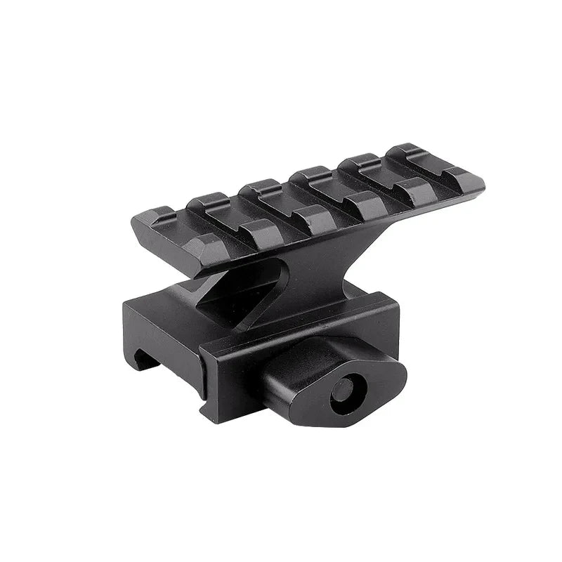 5-Slot QD Scope Riser Mount High Profile Red Dot Sight Base Adapter for 20mm Picatinny Rail, Tactical Toy Gun Accessories