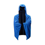4-in-1 Cooling Hooded Cloak Super Absorbent Oversized Hooded Towel Wrap Sunscreen Quick Dry Shawl for Swimming Beach Pool Travel
