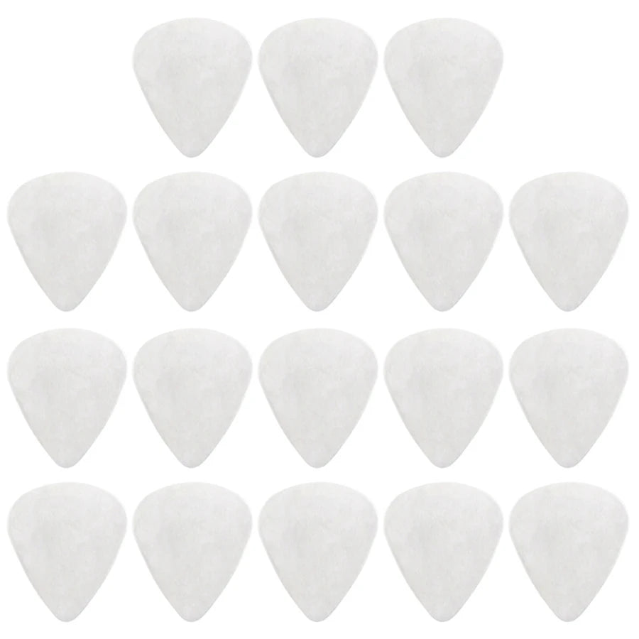 18pcs 0.3mm Precision Stainless Steel Guitar Picks Durable Metal Picks for Ukulele Bass Conventional String Instruments