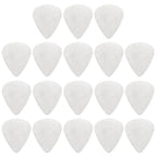 18pcs 0.3mm Precision Stainless Steel Guitar Picks Durable Metal Picks for Ukulele Bass Conventional String Instruments