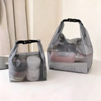 Waterproof Storage Bag, Fitness Clothing, Swimming Bathroom, Large Capacity Drawstring, Men's And Women's Outdoor Toiletries Bag