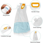 5L Portable Water Bag Folding Bucket Storage Water Container Jug Bottle Pouch Outdoor Sports Travel Camping Supplies with Handle