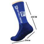 3 pairs New children and youth sports breathable soccer socks square silicone non-slip grip football socks