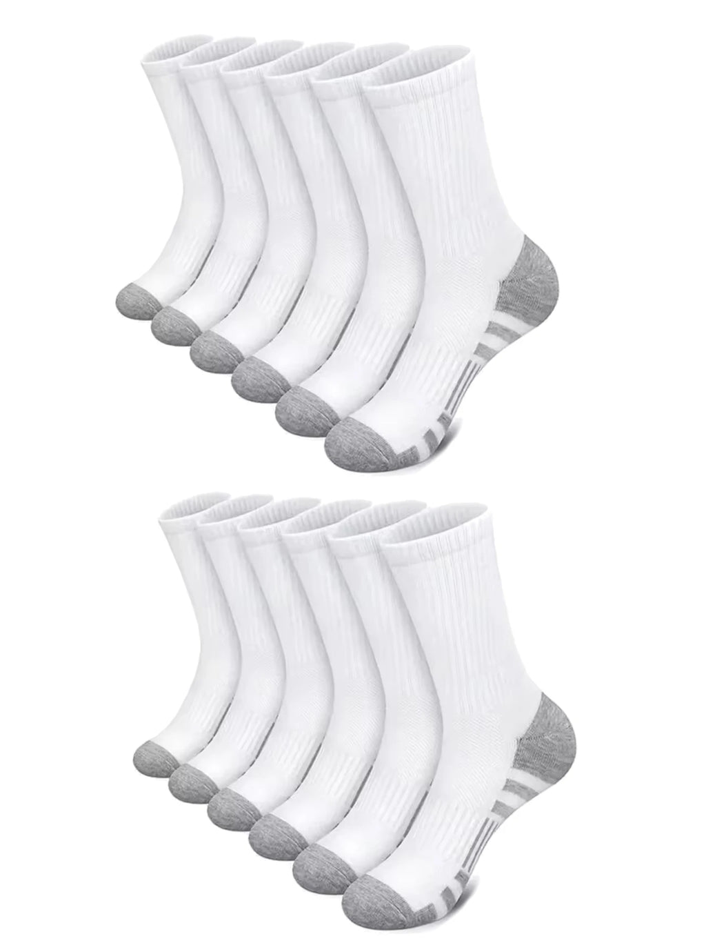 5Pairs Men's Outdoor Gym Socks High Quality Comfortable Soft Ground-Gripping Football Large Size New Style
