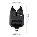 NEW Lixada Adjustable Retractable Carp Fishing Rod Pod Stand Holder Fishing Pole Pod Stand with 3 Bite Alarms Swingers Indicator