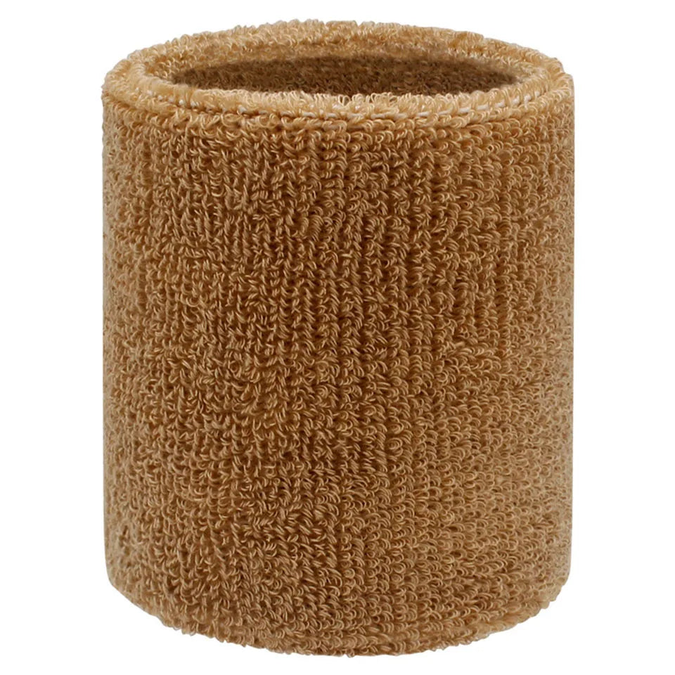 AOLIKES 1PCS Wrist Sweatbands Tennis Wrist Bands Absorbent Sweatbands for Football Basketball Running Athletic Sports Tennis