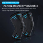 Vilico 1PCS Elastic Knee Pads Nylon Sports Fitness Kneepads Breathable Running Basketball Volleyball Knee Support
