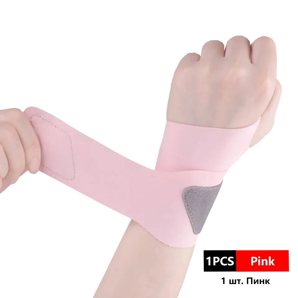 Fixed Spandex Sport Wrist Guard Wrist Sprain Tendonitis with Fastener Tape Wristband Ultra Thin Joint Brace Fitness Sports Wrap