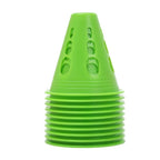 Sports Cones, 10 Pack Sports Cones Training Cones Traffic Cones Roller Skating Obstacle Training Agility Marker Cones 24BD