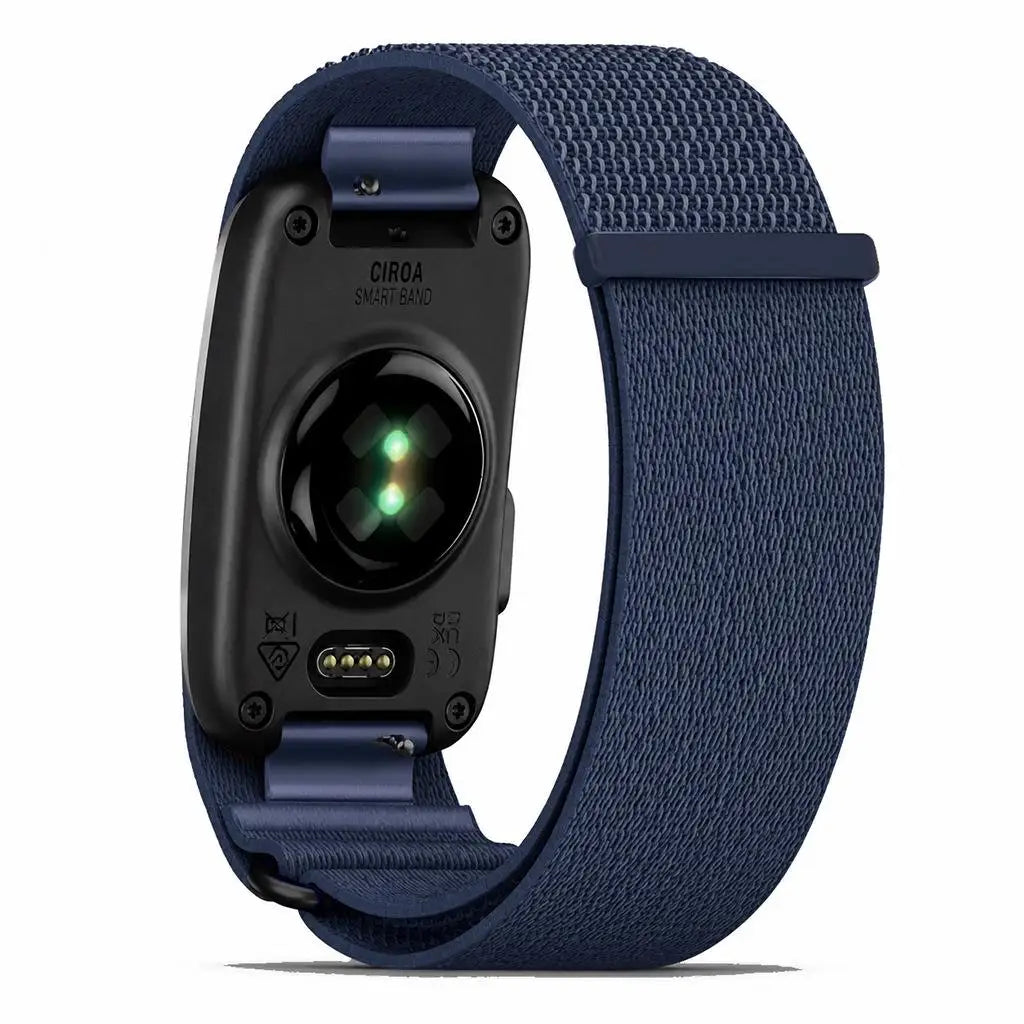 Nylon Strap for Garmin CIRQA Smart Band Sports Fitness Tracker Adjustable Loop Woven Straps Wristband for Men & Women