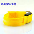 Night Running Armband LED Light Outdoor Sports USB Rechargeable Safety Belt Arm Leg Warning Wristband Cycling Bike Bicycle Light