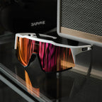 Kapvoe Cycling Glasses Bike Cycling Goggles Outdoor UV400 Cycling Sunglasses Sports Built-in Myopia Frame MTB Bicycle Glasses