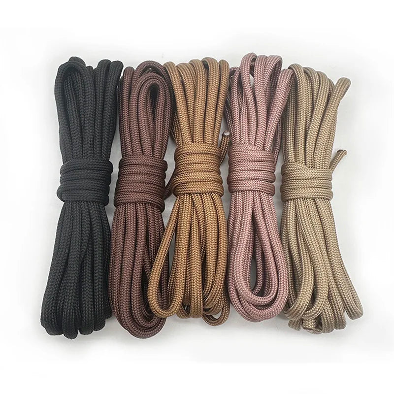 3M Paracord Dia.4mm Combination DIY Handmade Rope High Quality Parachute Cord Paracord 550 Rope Survival Camping Accessories