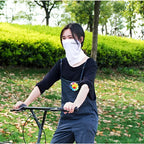 ROCKBROS Quick-Dry Cycling Face Mask Scarf Sun Protection Cycling Headwear Outdoor Sports Face Cover Breathable Bicycle Bandana