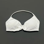 Histello Sports Strappy Bra Women Yoga Tank Bra Seamless High Support Fitness Workout Top Running Exercise Halter Gym Bras