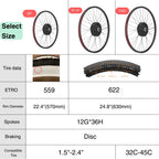 BAFANG G0900 750W HUB Rear hub motor modification kit, peak power 1300W；Powerful Brushless Gearless Conversion Kit