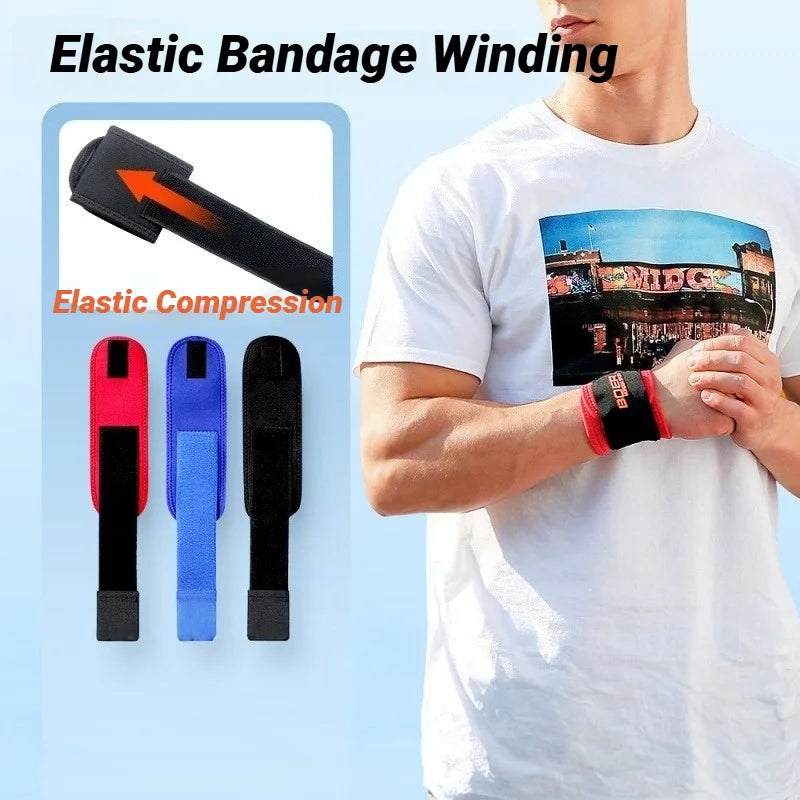 Adjustable Fitness Strength Bandage Hand Wrist Straps Sports Wristbands Support Gym Wraps Brace Wrist-Band