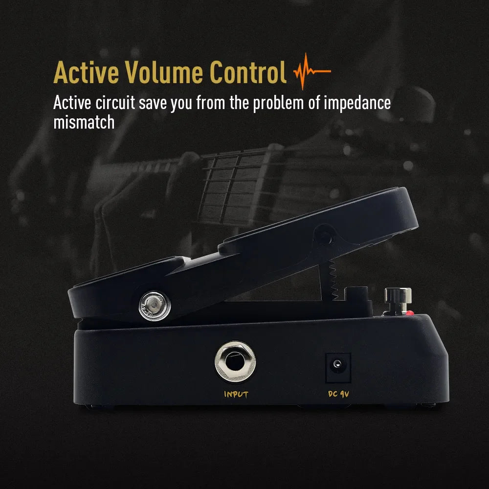 SONICAKE Local VolWah Pedal Active Volume Control And Wah-wah Guitar Expression Pedal Shipping from US